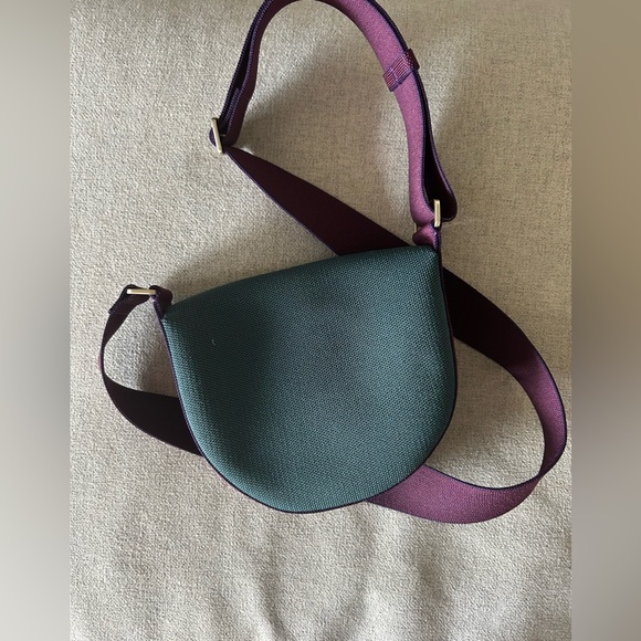 Rothy’s Saddle Bag Deep Spruce RARE - Picture 3 of 3